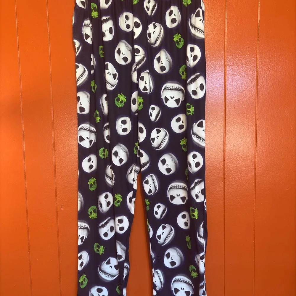 2 The Nightmare Before Christmas Pajama Bottoms PJ Disney Lounge Pants - Picture 3 of 9